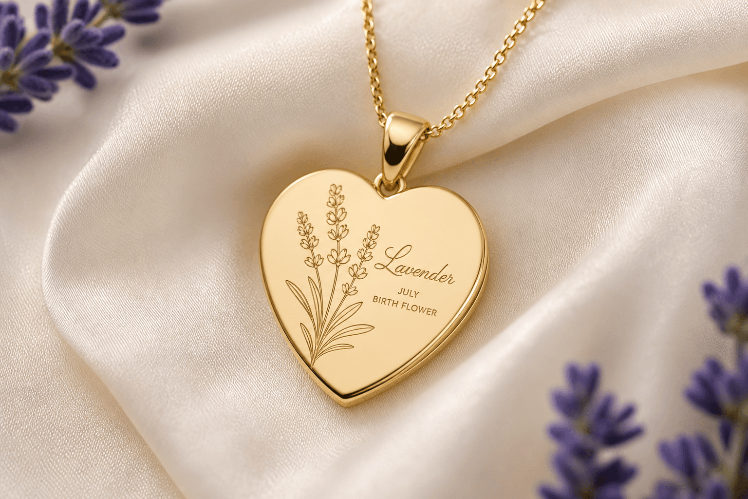Birth Flower Charm