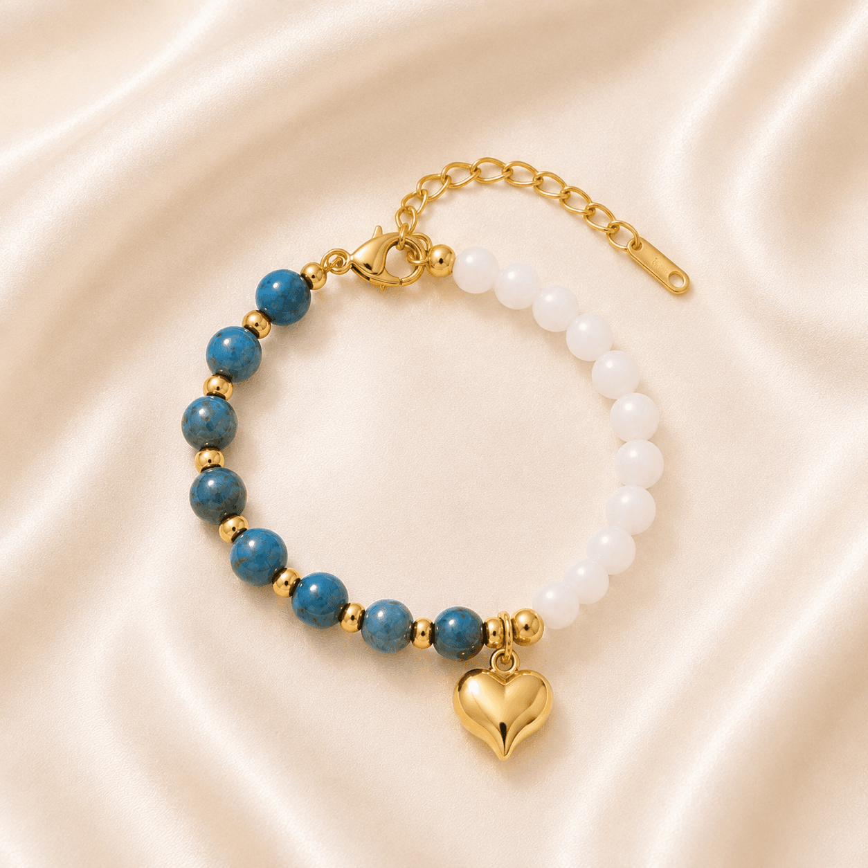 Azure Heart Collection 🩵 – Bracelet