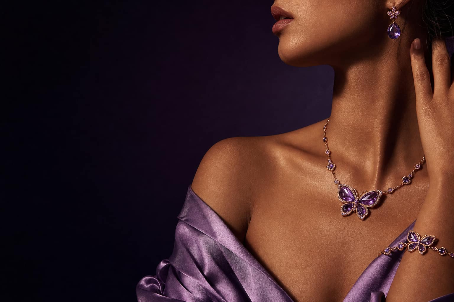 Butterflies Beading jewelry collection